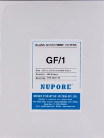 Микростекловолоконные фильтры GF/1 NUPORE