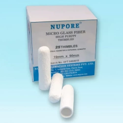 Экстракционные гильзы из микростекловолокна (19 мм х 90 мм) NUPORE